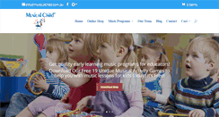 Desktop Screenshot of musicalchild.com.au